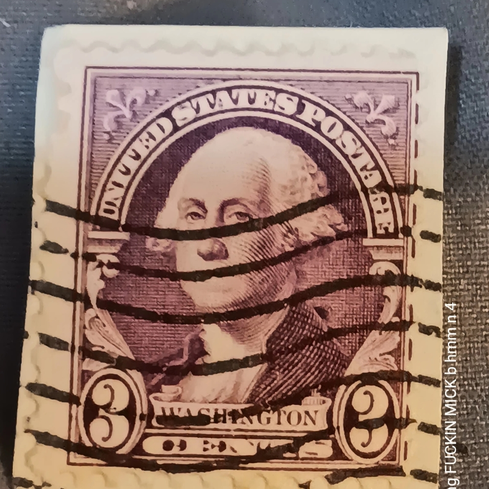 3 cent George Washjngton stamp Rare****